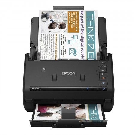 Digitalização de documentos - Scanner Epson - ES500